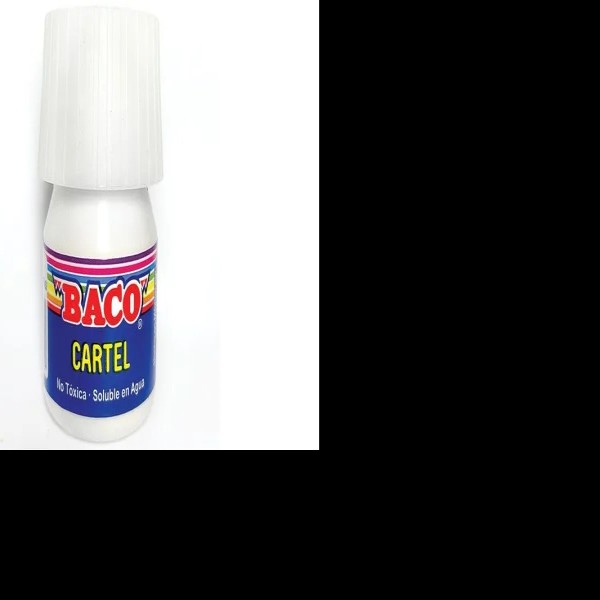 PINTURA CARTEL BACO 72 20ML.BCO.LETRAS E.10 C.200